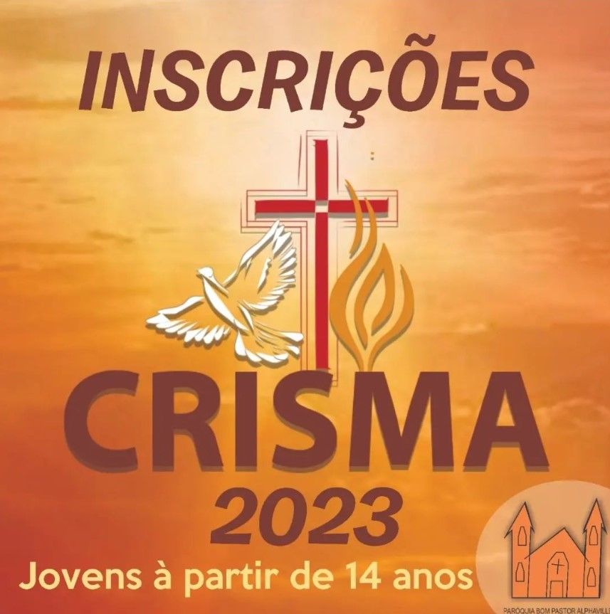 Inscrições para Crisma
